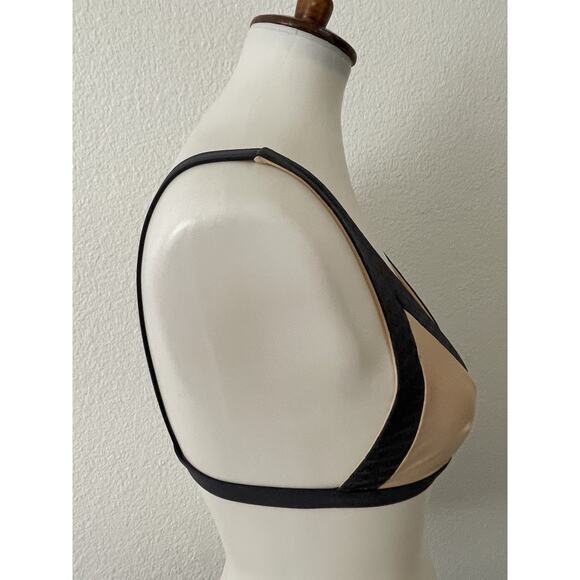 Ripcurl Swim Bikini Top Plunge Colorblock Avalon Swimwear - Picture 4 of 11